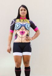   Camisa - POP- Manga Curta - Camisa de Ciclismo